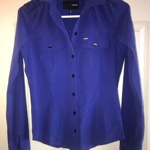 Blue long sleeve shirt